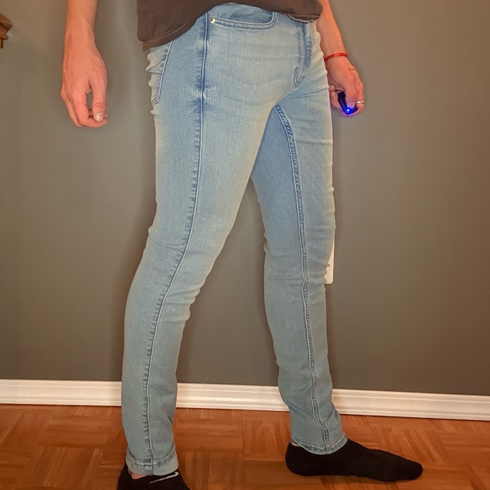 Light Blue Denim Jeans - Picture 2 of 4